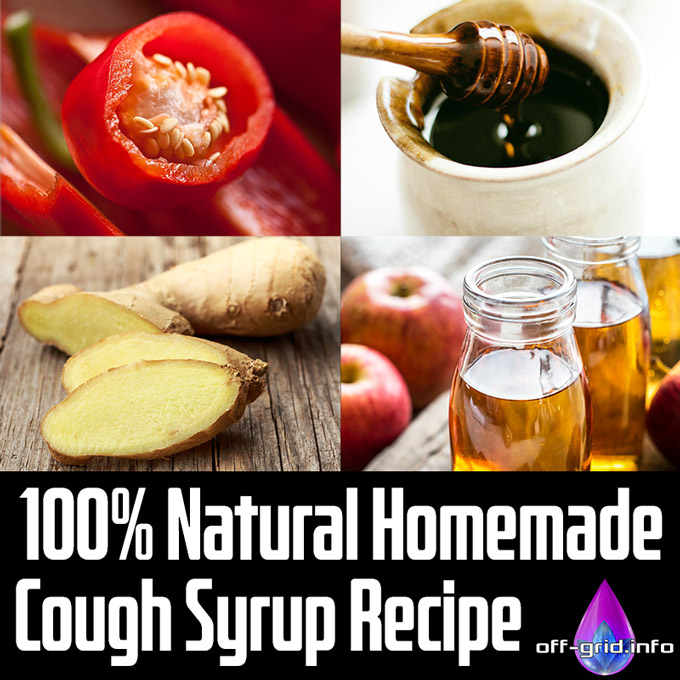 100% Natural Homemade Cough Syrup Recipe