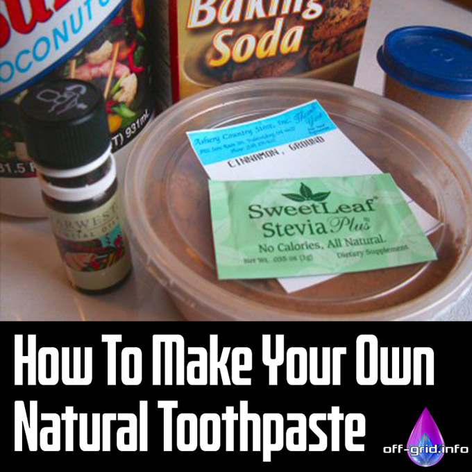 How To Make Your Own Natural Toothpaste!