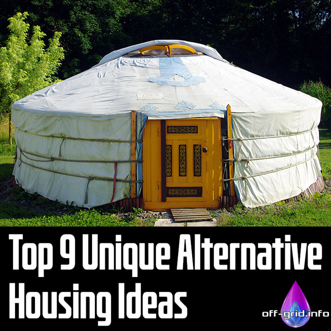 Top 9 Unique Alternative Housing Ideas