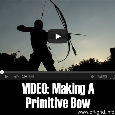 Video - Making A Primitive Bow