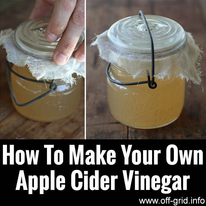 How To Make Your Own Apple Cider Vinegar
