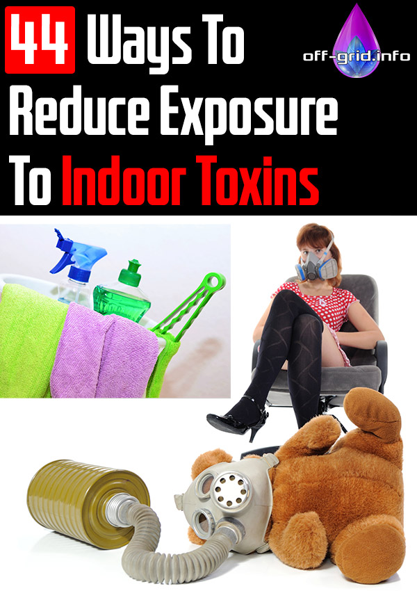 Top 44 Ways To Reduce Exposure To Indoor Toxins