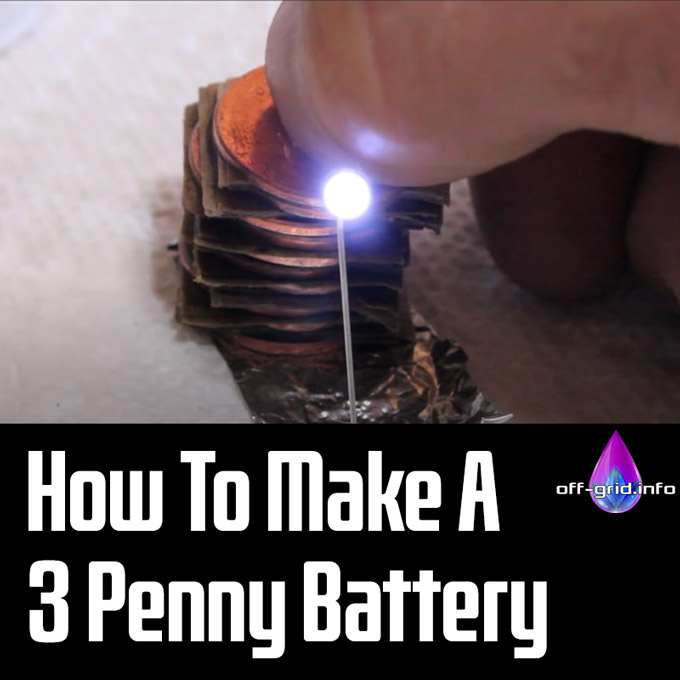 How To Make a 3 Penny Battery