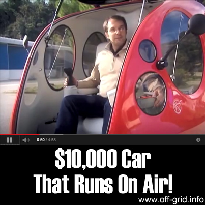$10,000 Car That Runs On Air!