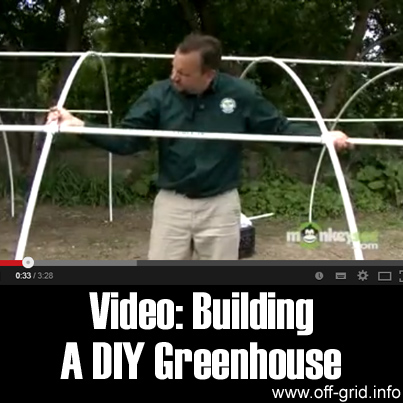 Video - Building A DIY Greenhouse