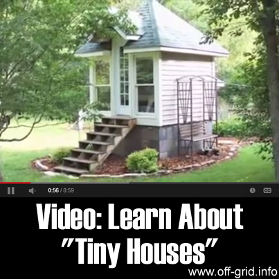 Video- Learn About Tiny Houses