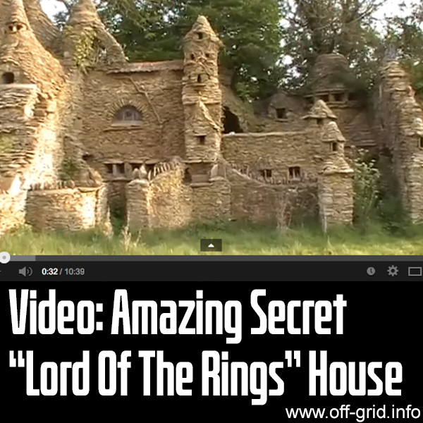 Video - Amazing Secret Lord Of The Rings House