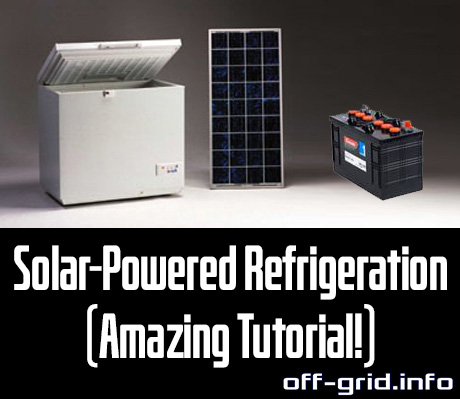 Solar-Powered Refrigeration (Amazing Tutorial!)