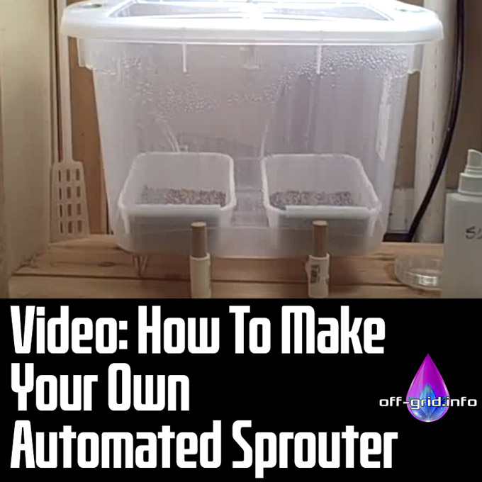 Video: How To Make Your Own Automated Sprouter