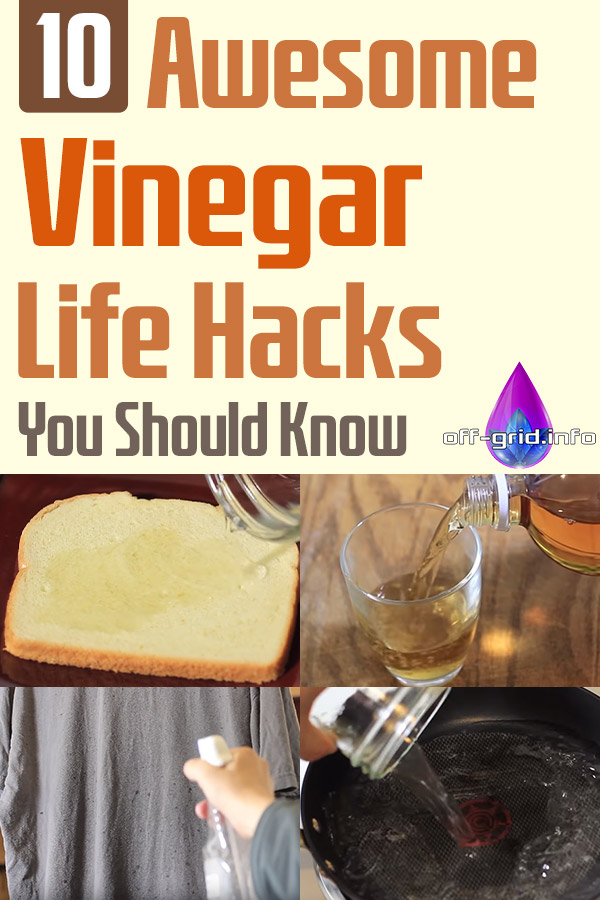 10 Awesome Vinegar Life Hacks You Should Know
