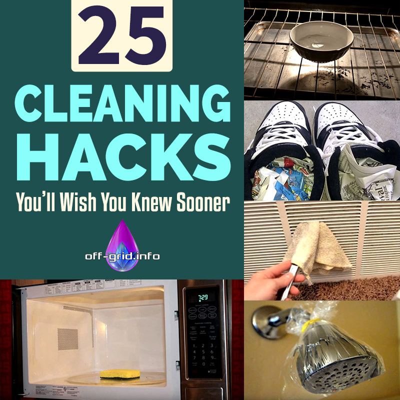 25 Cleaning Hacks You'll Wish You Knew Sooner