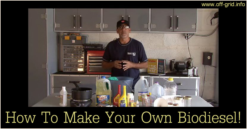 How To Make Your Own Biodiesel!