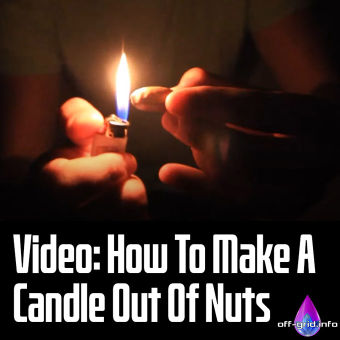 How To Make A Candle Out Of Nuts