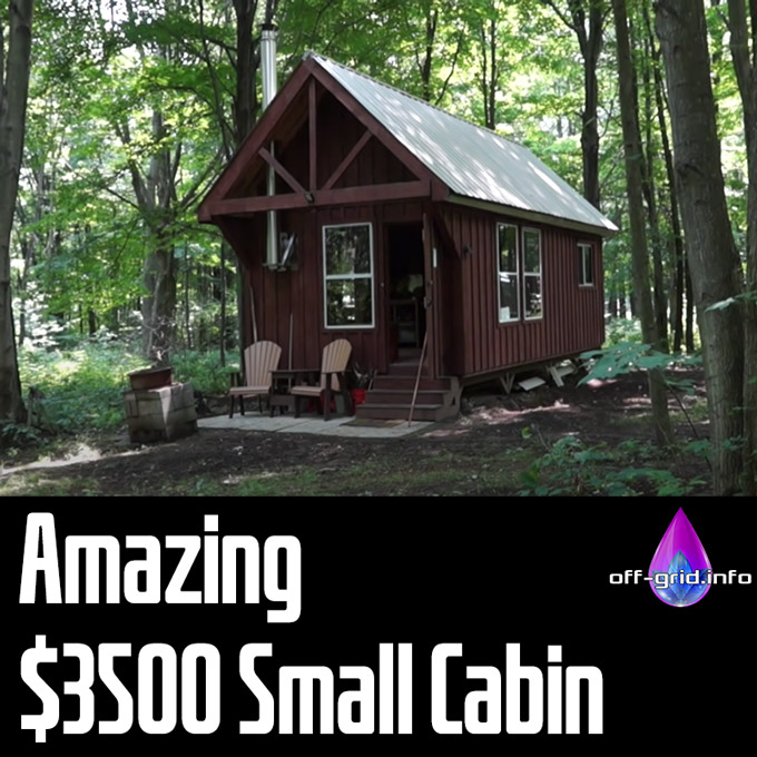Amazing $3500 Small Cabin