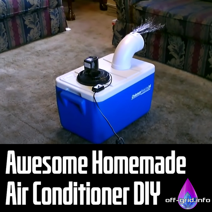 Awesome Homemade Air Conditioner DIY
