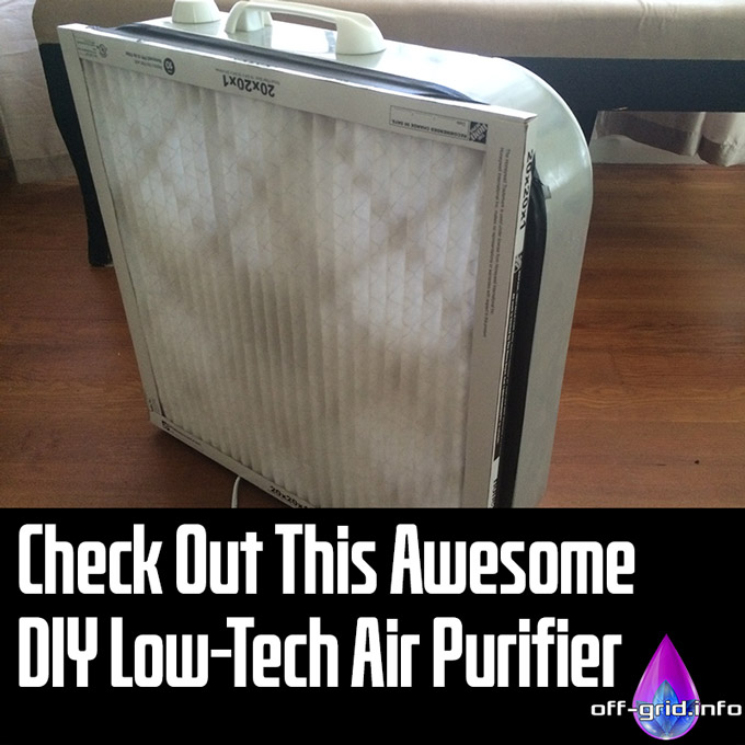 Check Out This Awesome DIY Low-Tech Air Purifier