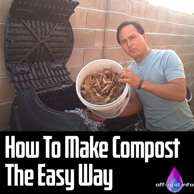 How To Make Compost The Easy Way