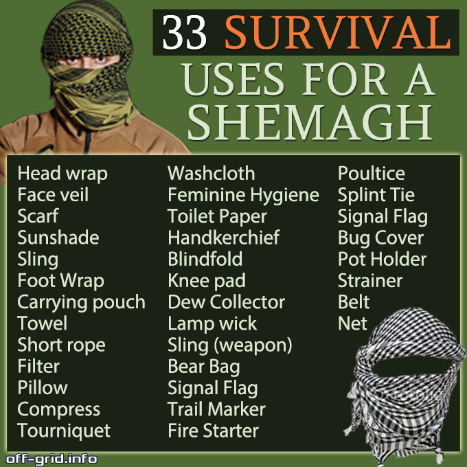 33 Survival Uses For A Shemagh