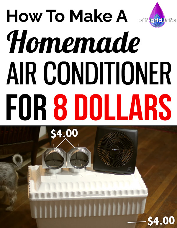8-Dollar Homemade Air Conditioner