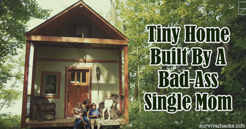 Check Out This Awesome Tiny Home Built By a Bad-Ass Single Mom