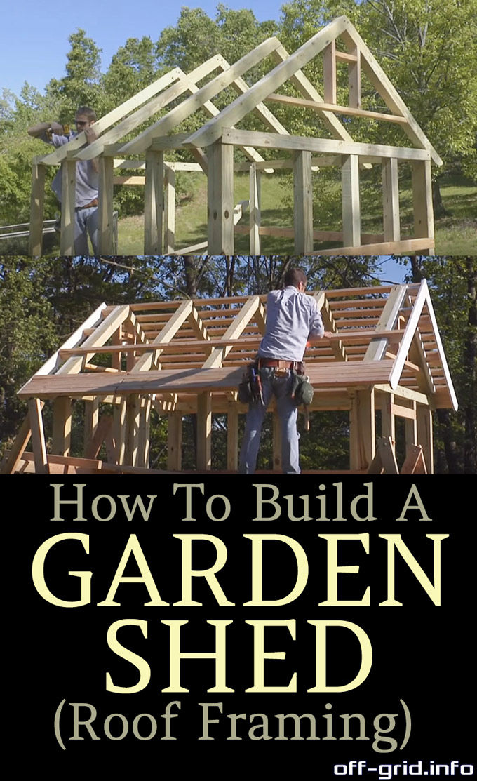 How To Build A Garden Shed