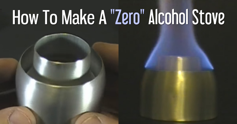 How To Make A Zero Alcohol Stove