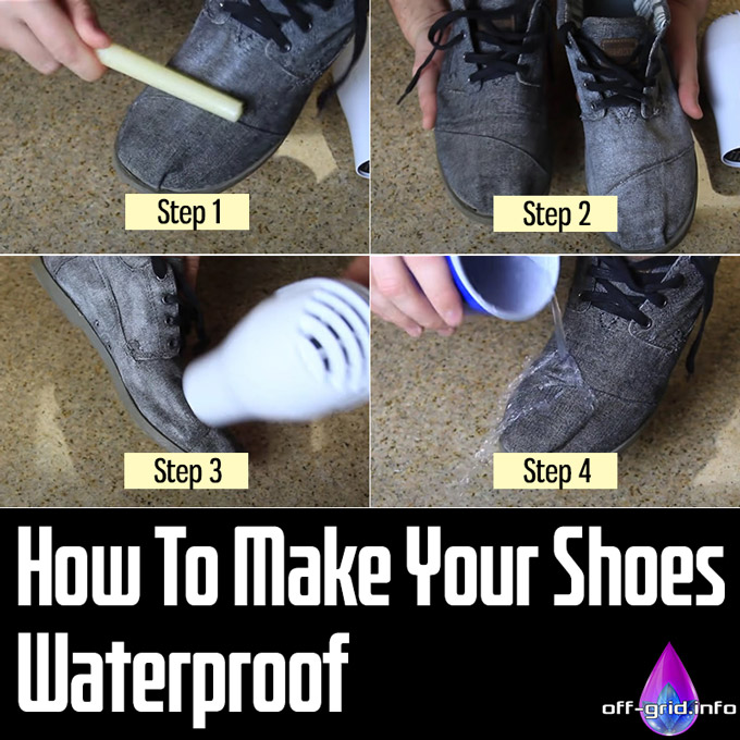 How To Make Your Shoes Waterproof - Off-Grid