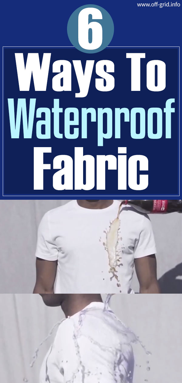6 Ways To Waterproof Fabric