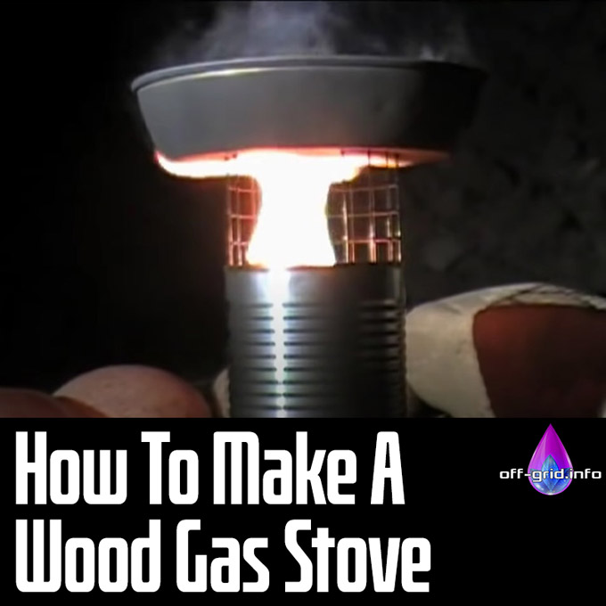 How To Make A Wood Gas Stove