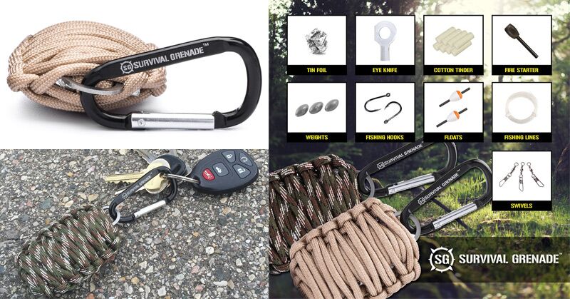 This Paracord "Grenade" Is Loaded With Survival Tools