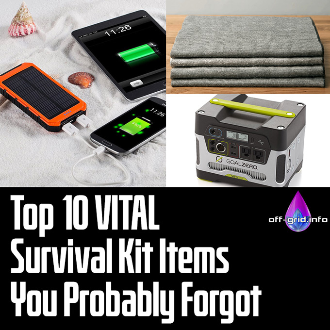 Top 10 VITAL Survival Kit Items You Probably Forgot