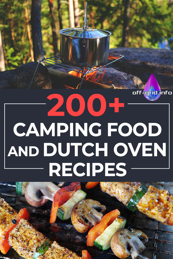 Huge List Of Camping Food And Dutch Oven Recipes