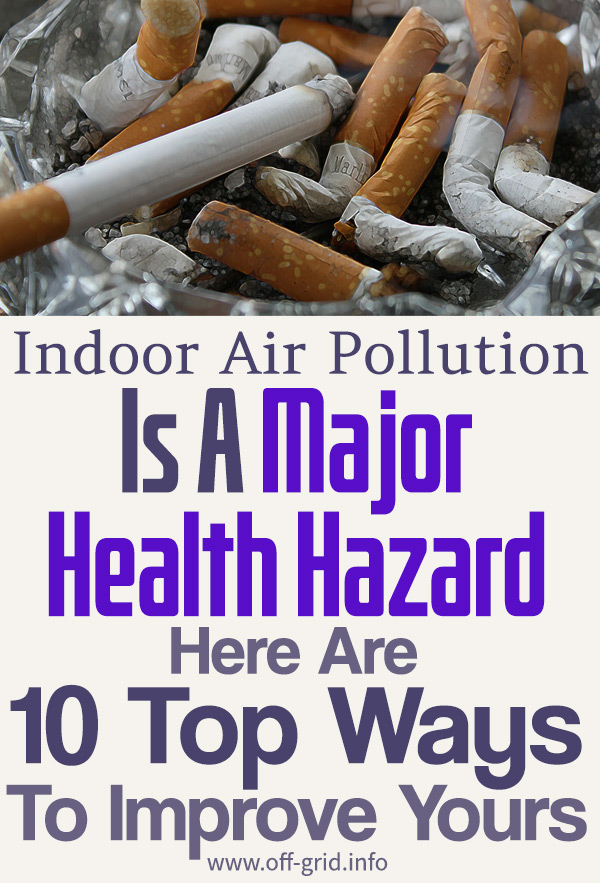 Indoor Air Pollution Is A Major Health Hazard - Here Are 10 Top Ways To Improve Yours