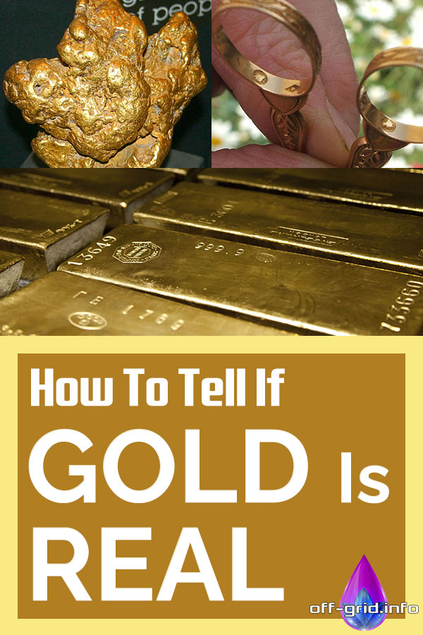 How To Tell If Gold Is Real