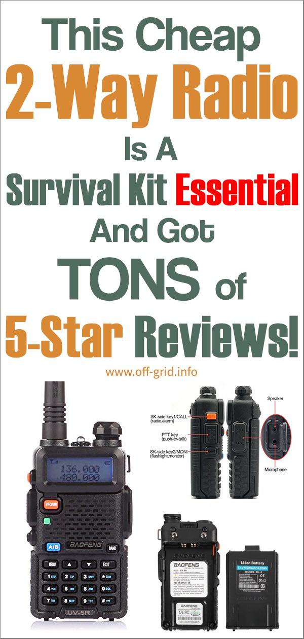 This Cheap 2-Way Radio Is A Survival Kit Essential And Got TONS Of 5-Star Reviews