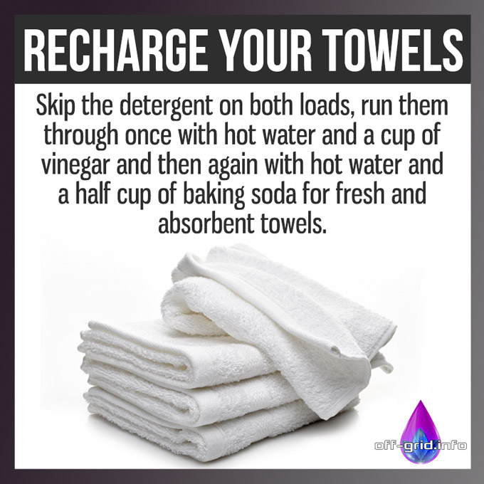 Recharge Your Towels