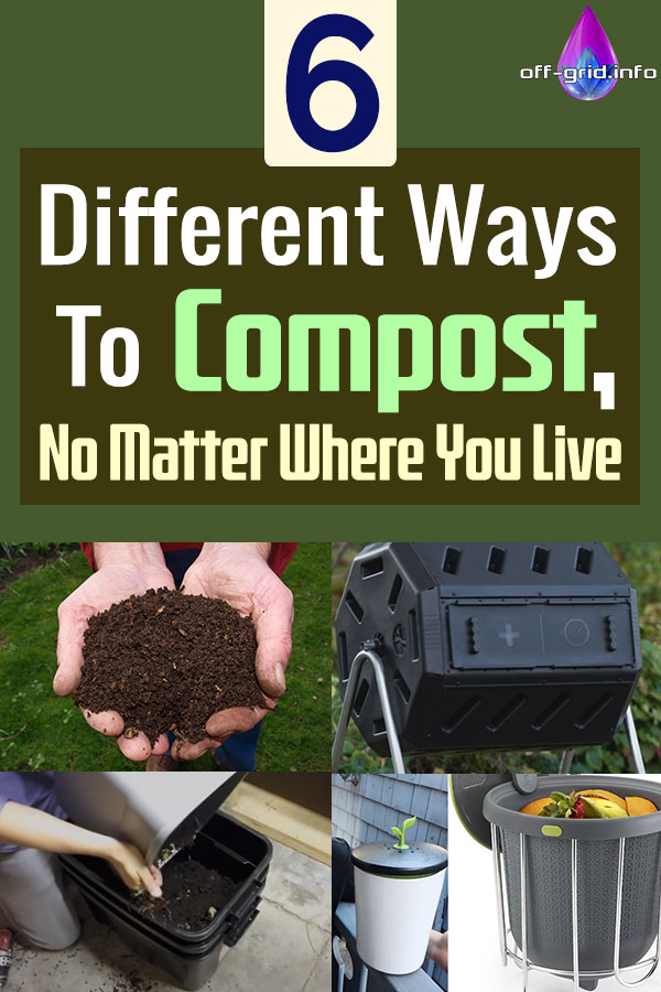 6 Different Ways To Compost, No Matter Where You Live