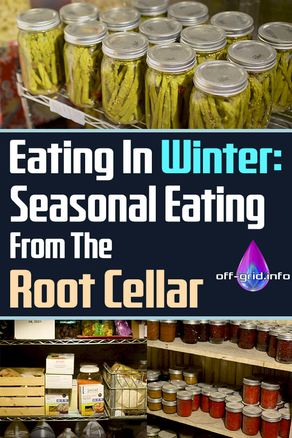 Eating In Winter Growing Our Food Seasonal Eating From The Root Cellar 