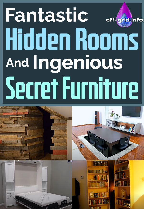 Fantastic Hidden Rooms And Ingenious Secret Furniture