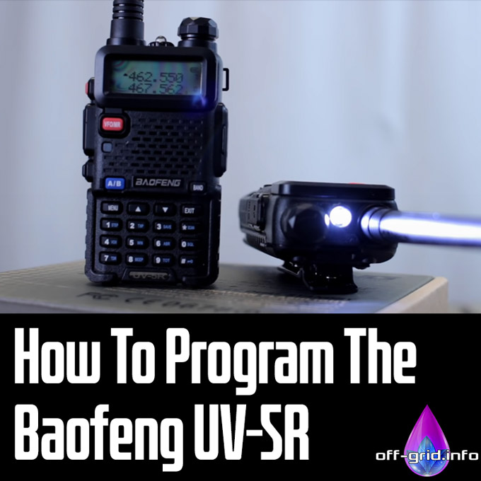 How To Program The Baofeng UV-5R