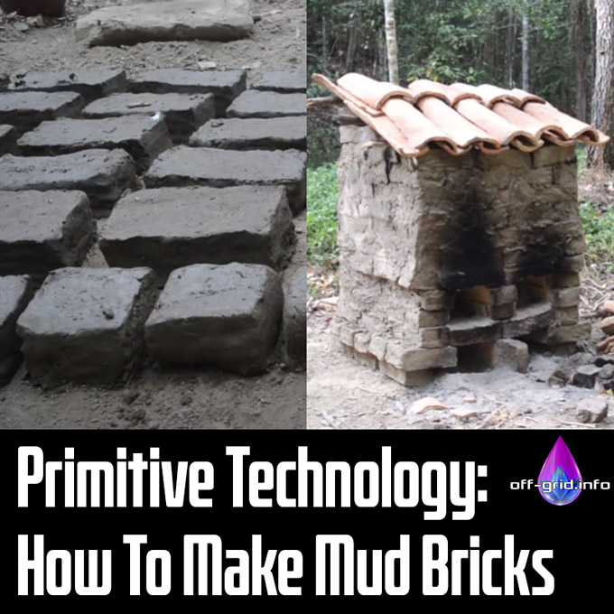 Primitive Technology: How To Make Mud Bricks