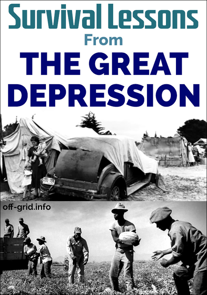 Survival Lessons From The Great Depression 