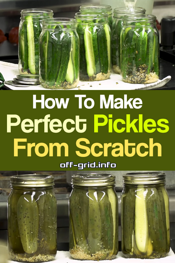 How To Make Perfect Pickles From Scratch