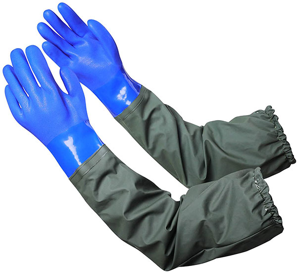 Extra Long Rubber Gloves