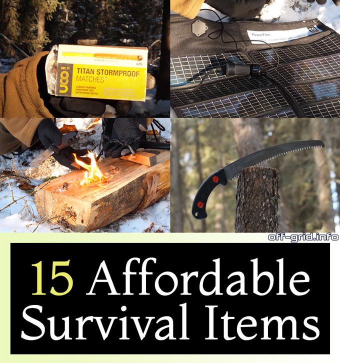 15 Affordable Survival Items