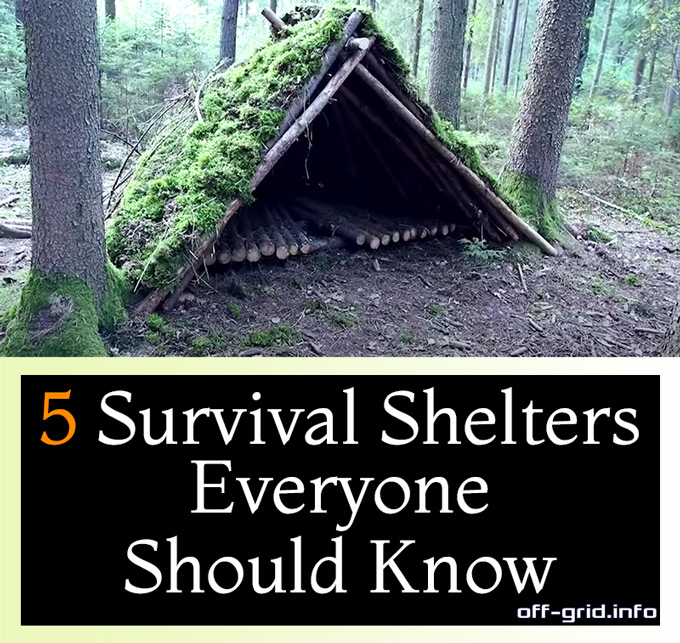 5 Survival Shelters Everyone Should Know