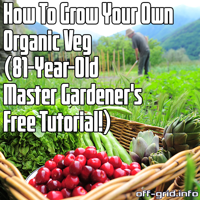 How To Grow Your Own Organic Food (80-Year-Old Master Gardener's Free Tutorial)