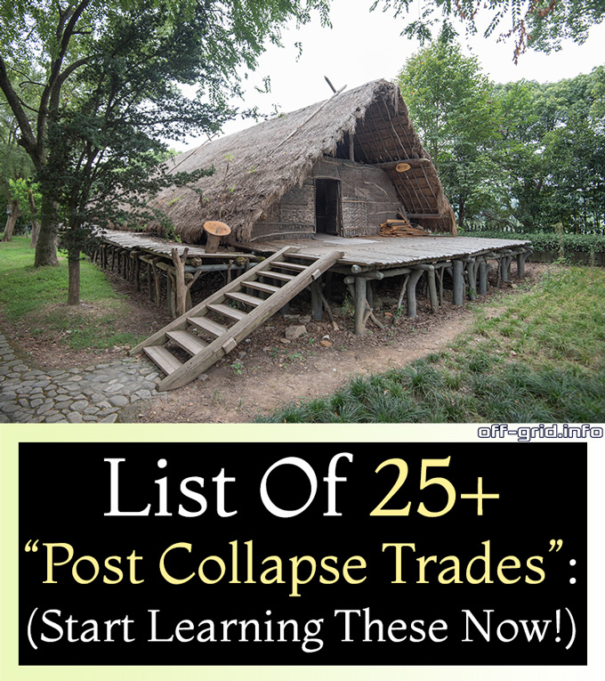 List Of Post Collapse Trades - Start Learning These Now