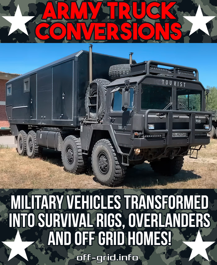 ARMY TRUCK CONVERSIONS